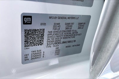 2021 GMC Sierra 1500 SLT