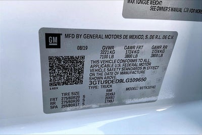 2020 GMC Sierra 1500 SLT