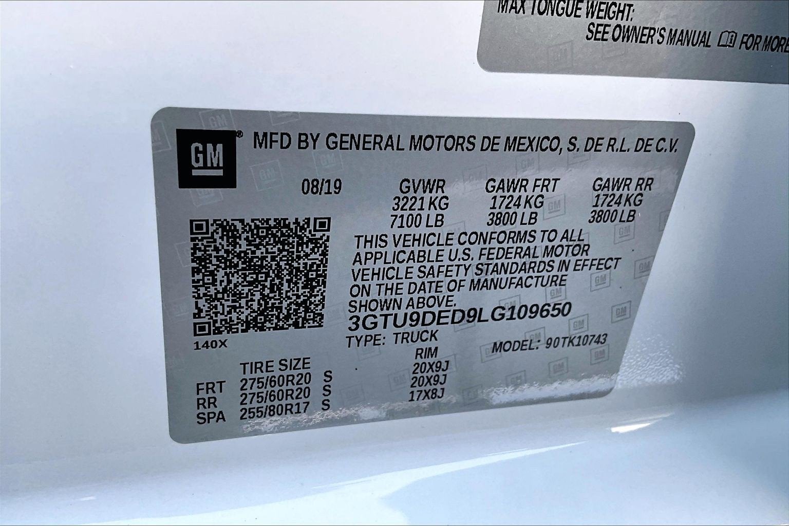 2020 GMC Sierra 1500 SLT