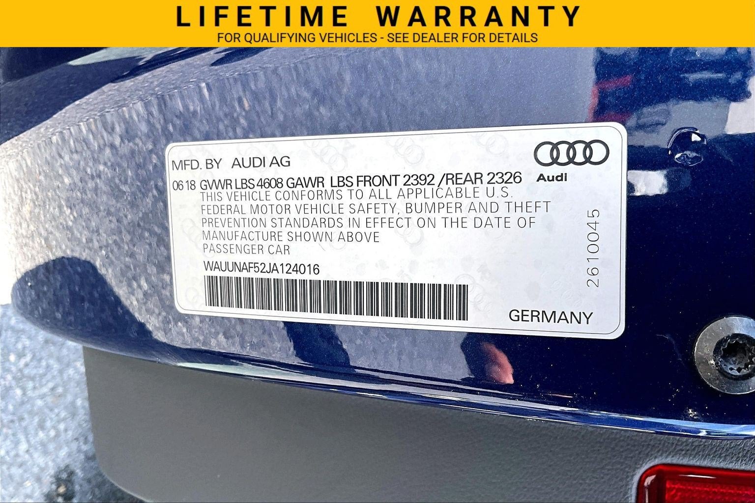 2018 Audi A5 2.0T Premium