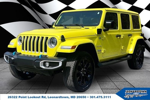 2023 Jeep Wrangler 4xe Sahara SKYTOP 1 TOUCH