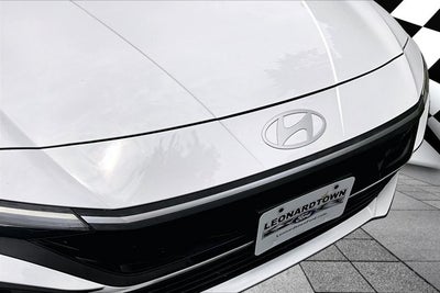 2025 Hyundai Elantra Hybrid Blue