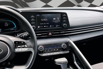2025 Hyundai Elantra Hybrid Blue