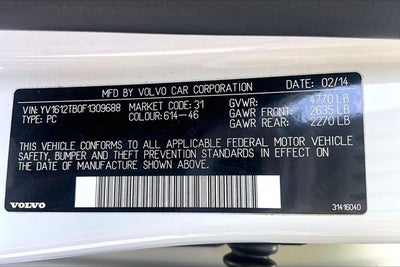 2015 Volvo S60 T5 Premier