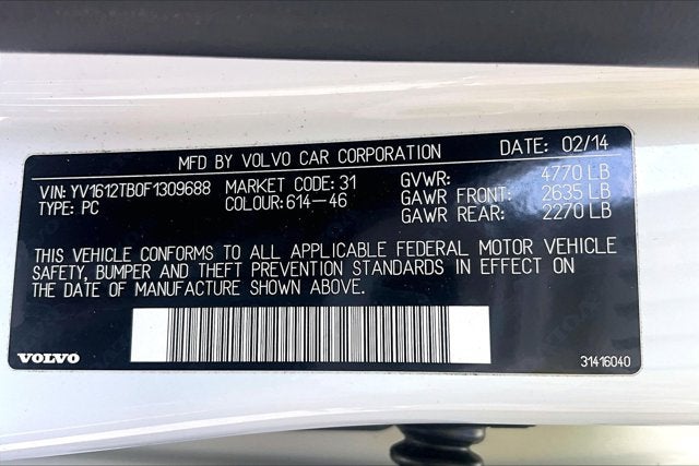 2015 Volvo S60 T5 Premier