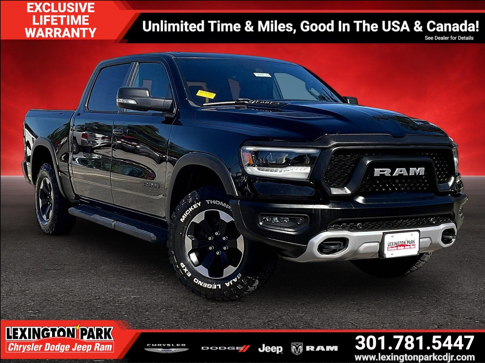 2021 RAM 1500 Rebel Crew Cab 4x4 5'7' Box