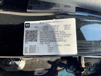 2022 Chevrolet Colorado 4WD Crew Cab Short Box LT
