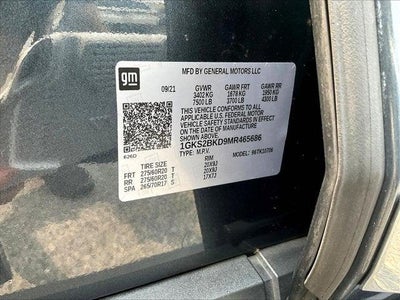 2021 GMC Yukon 4WD SLT
