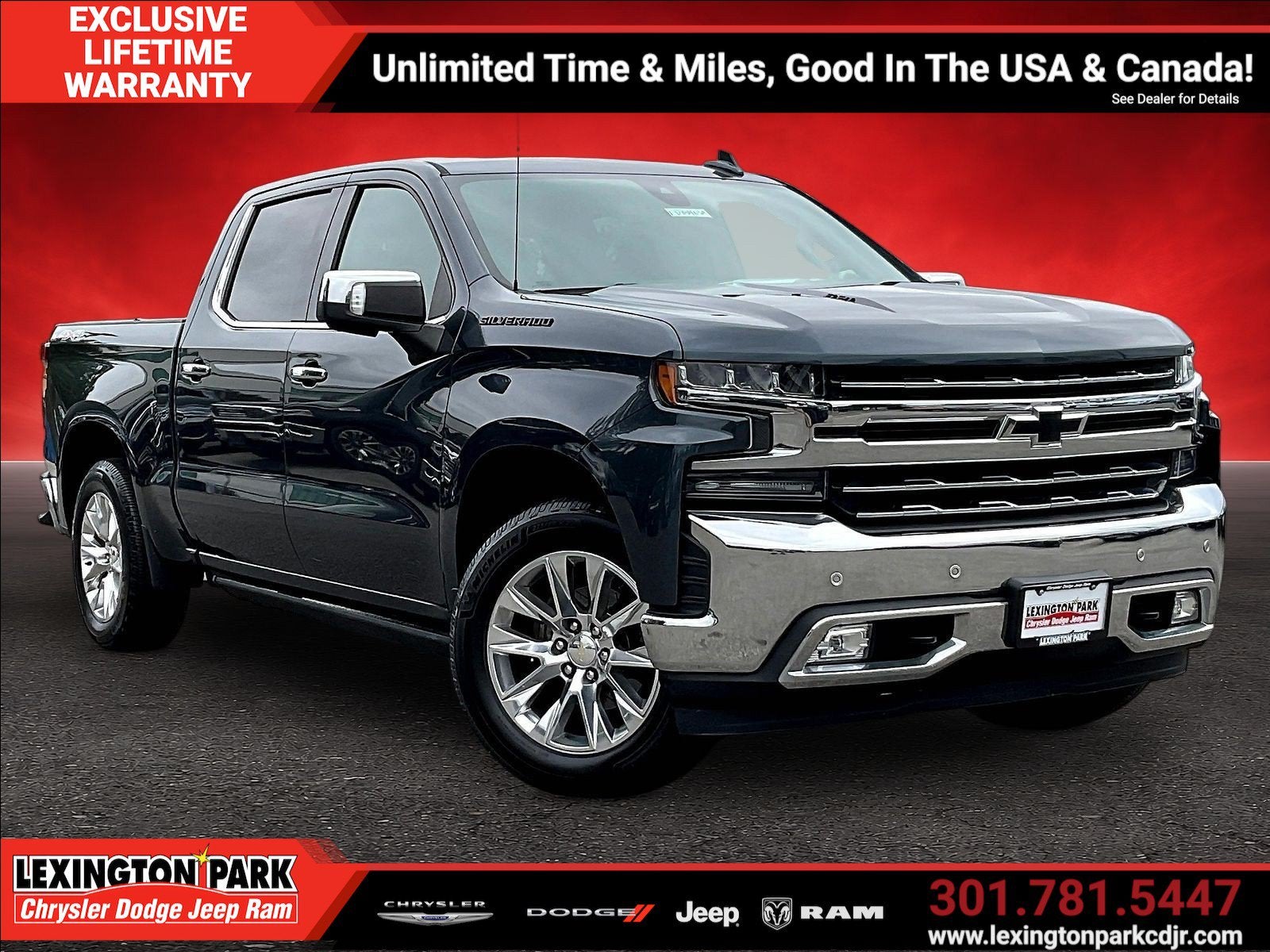 2020 Chevrolet Silverado 1500 4WD Crew Cab Short Bed LTZ