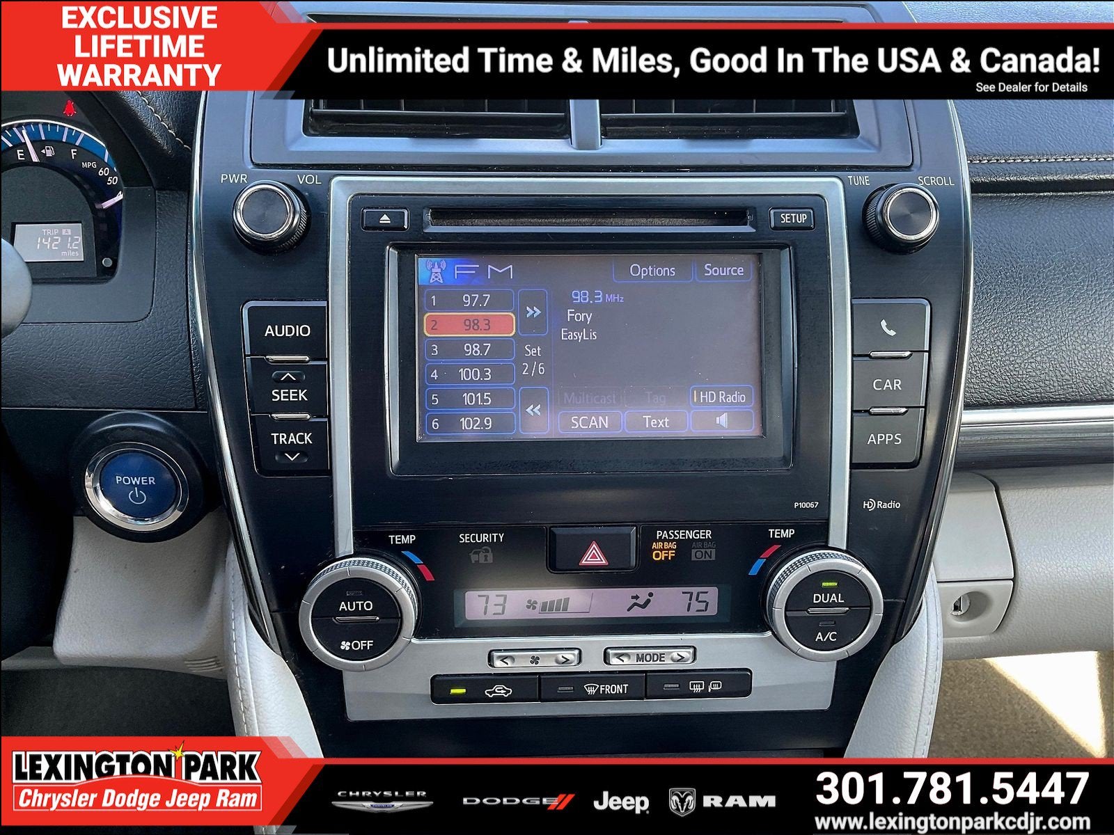 2012 Toyota Camry Hybrid Base
