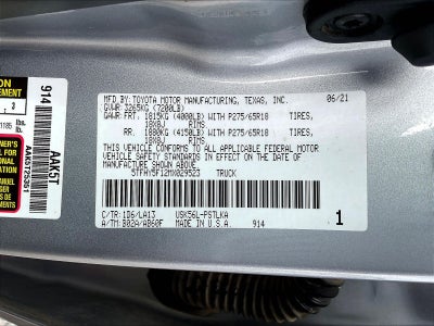 2021 Toyota Tundra 4WD Limited