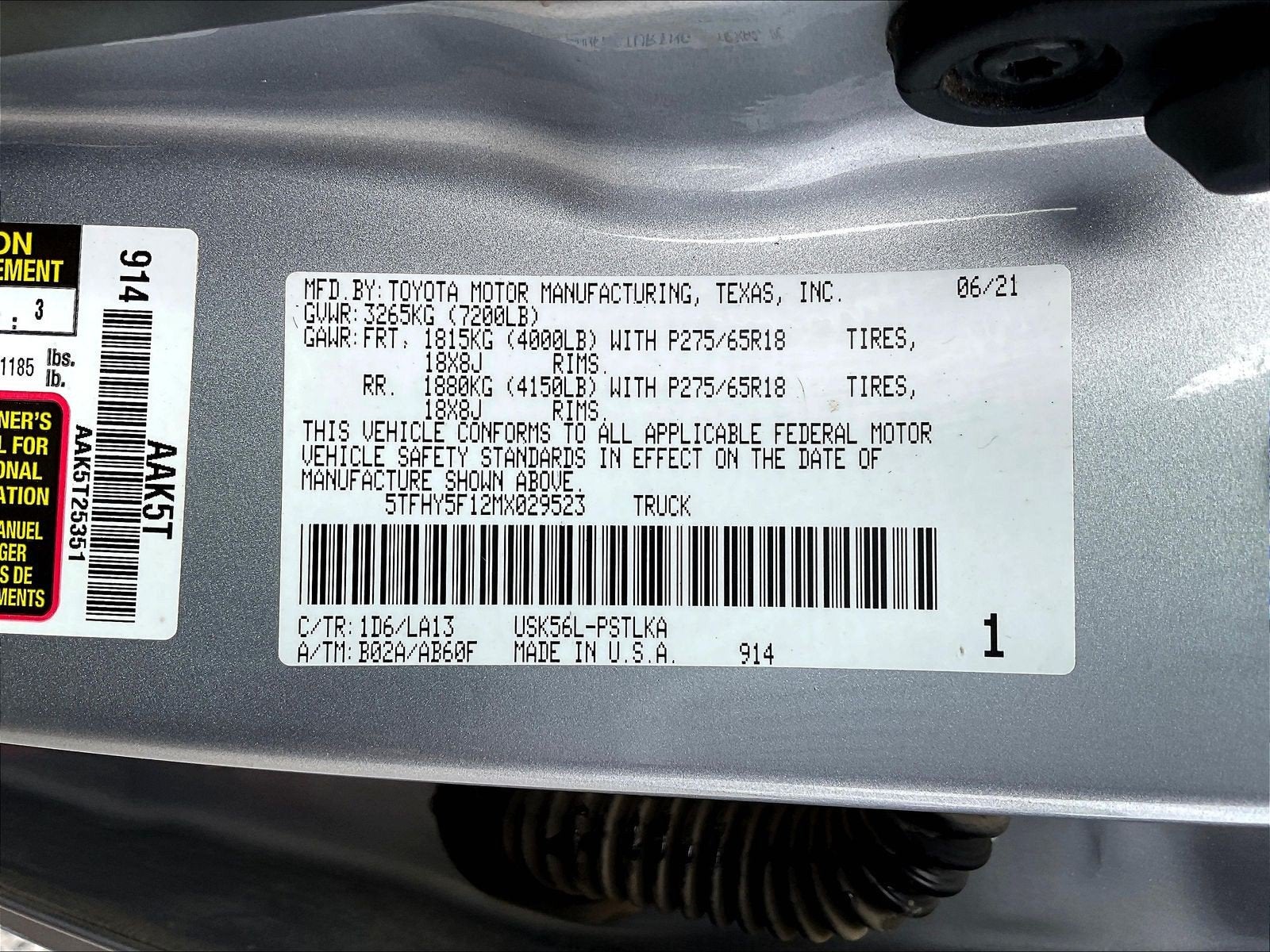 2021 Toyota Tundra 4WD Limited