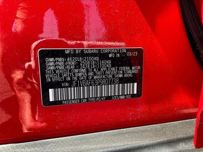 2023 Subaru WRX Premium