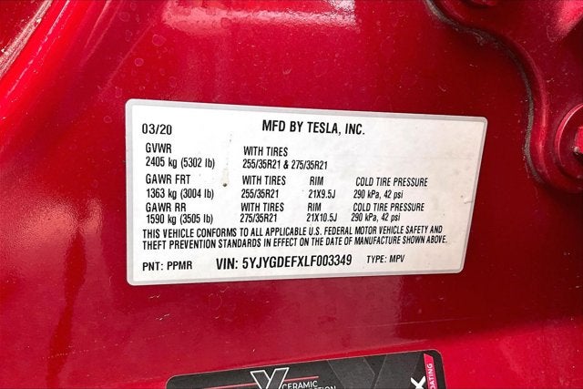 2020 Tesla Model Y Performance