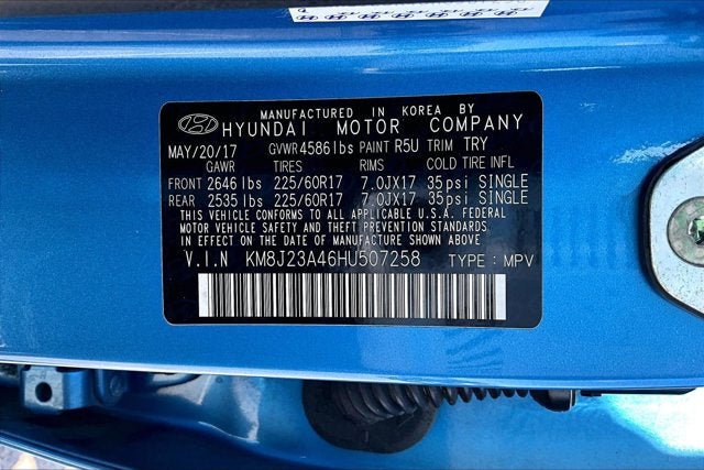 2017 Hyundai Tucson SE