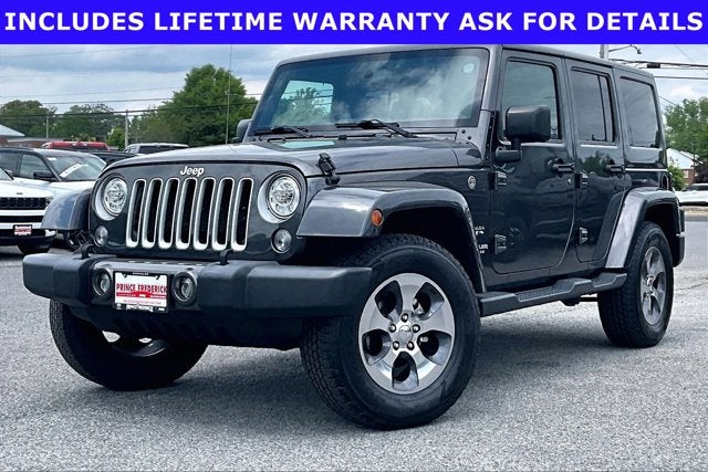 2017 Jeep Wrangler Unlimited Sahara 4x4