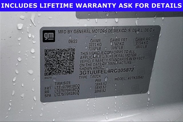 2024 GMC Sierra 1500 4WD Crew Cab Short Box AT4X