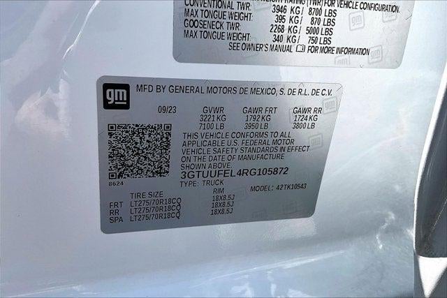 2024 GMC Sierra 1500 4WD Crew Cab Short Box AT4X