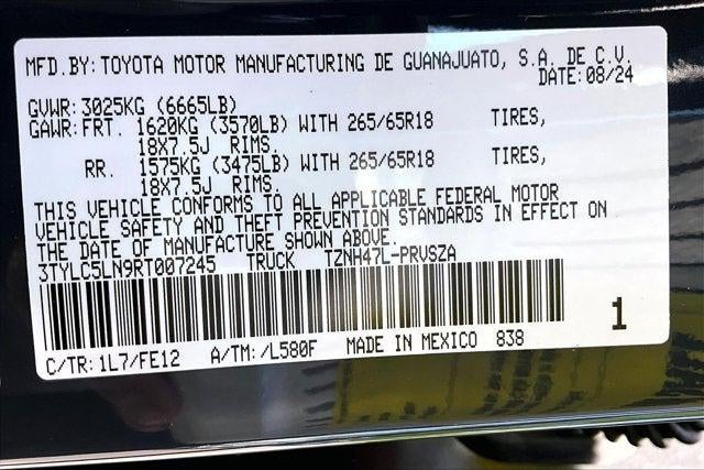 2024 Toyota Tacoma Hybrid TRD Sport 4WD