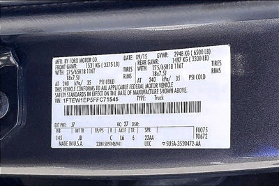 2015 Ford F-150 Base