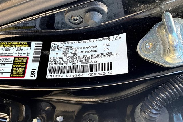 2021 Toyota Tacoma 4WD 4X4