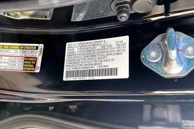 2024 Honda Odyssey Sport