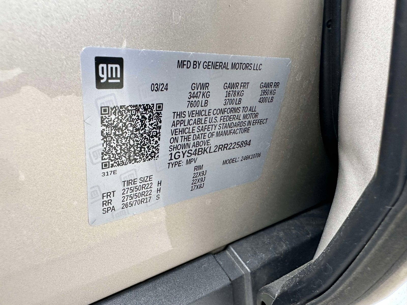 2024 Cadillac Escalade 4WD Premium Luxury