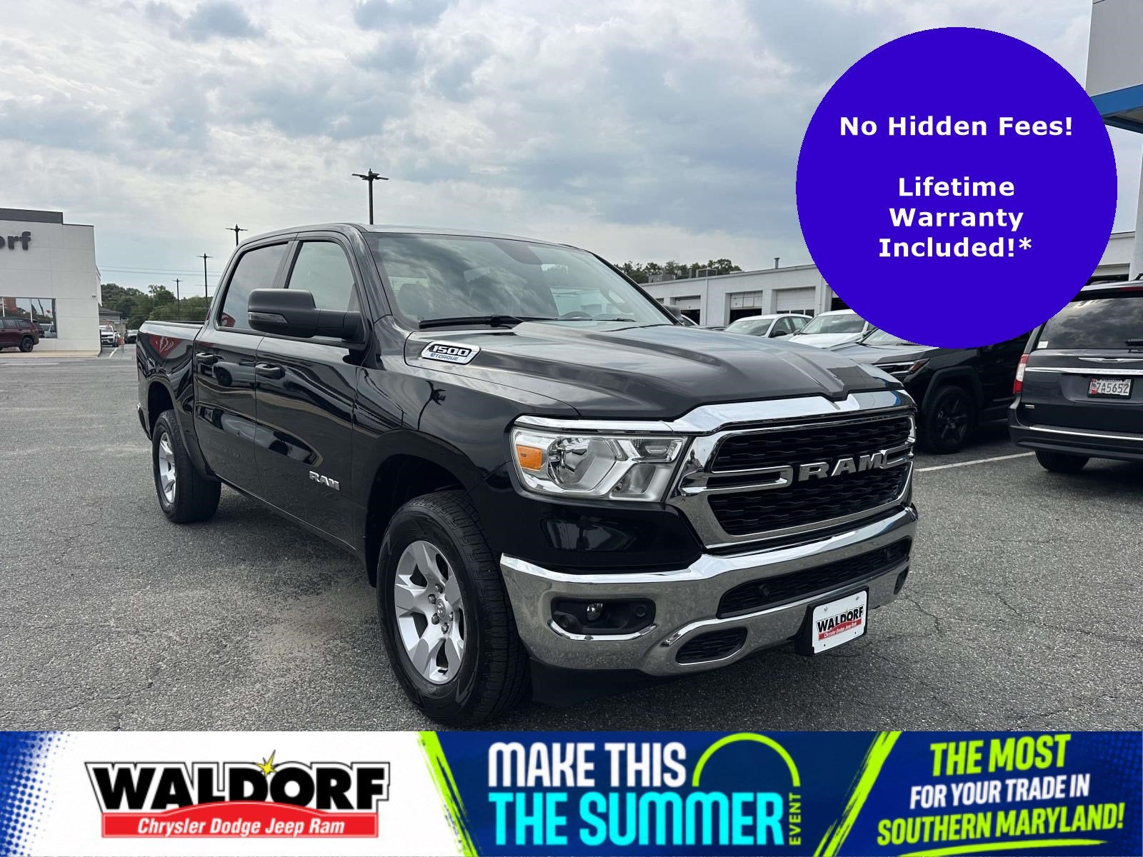 2023 RAM 1500 Big Horn Crew Cab 4x4 5'7' Box