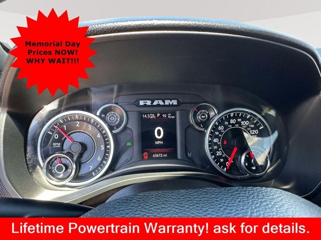 2021 RAM 1500 Big Horn Crew Cab 4x4 5'7' Box