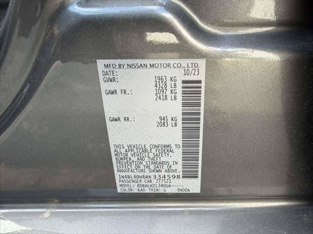 2024 Nissan Altima SV FWD