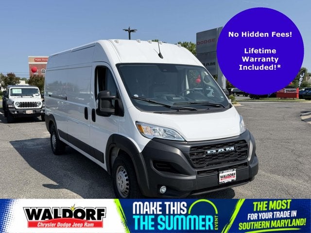 2024 RAM ProMaster 2500 Cargo Van Tradesman High Roof 159' WB w/Pass Seat