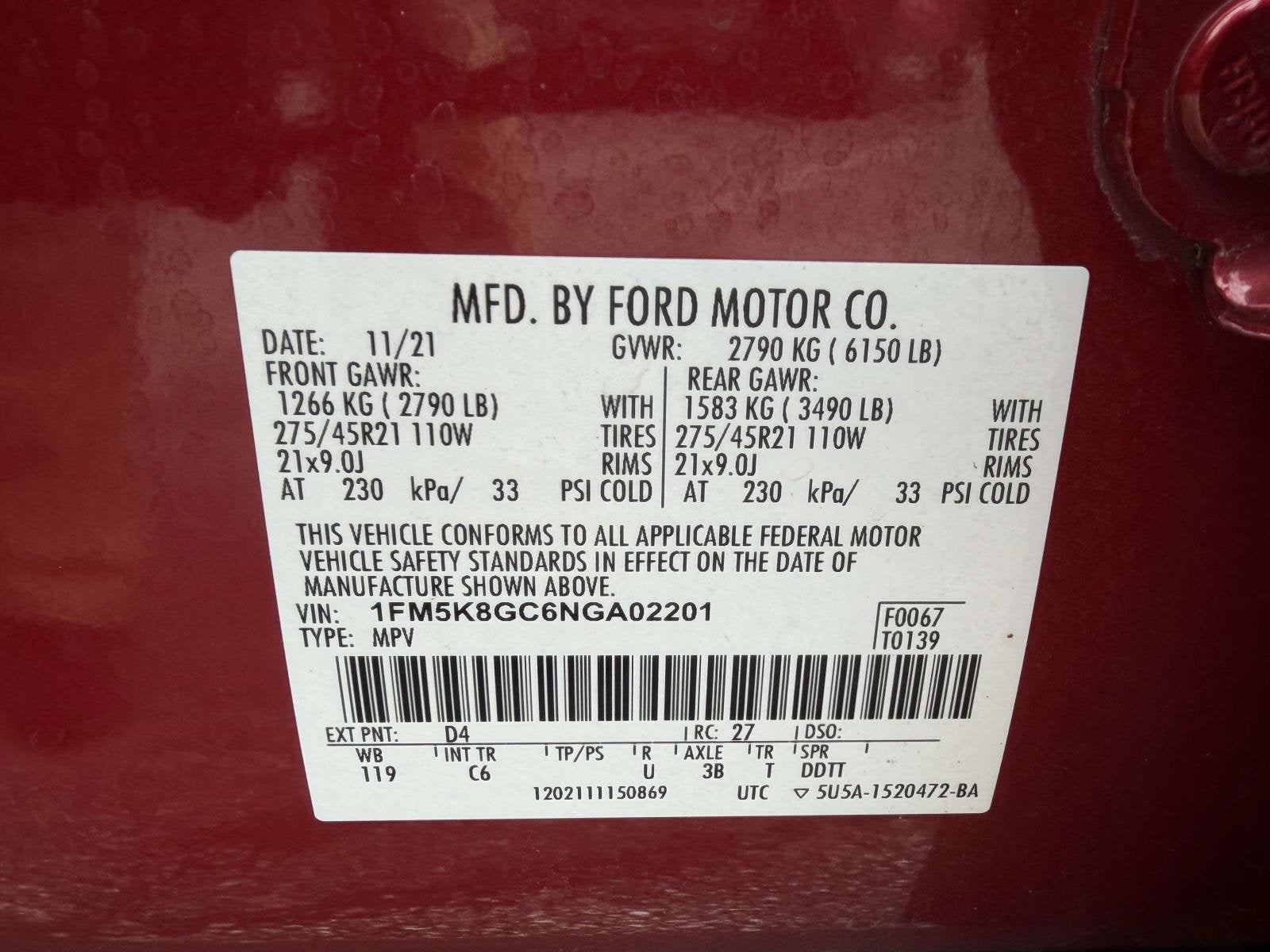 2022 Ford Explorer ST