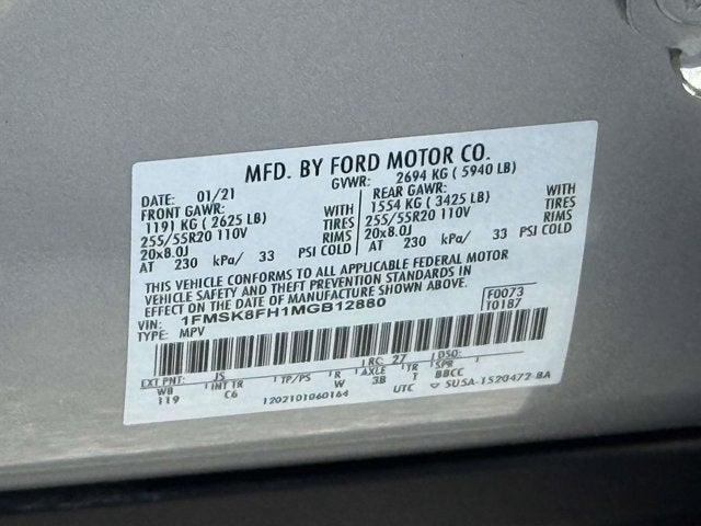 2021 Ford Explorer Limited