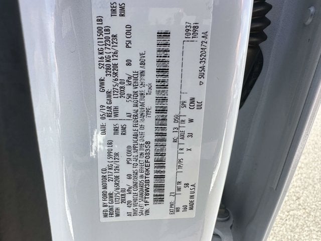 2019 Ford Super Duty F-350 SRW 4WD