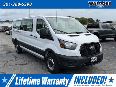2024 Ford Transit Cargo Van T-350 130" Low Rf 9500 GVWR RWD