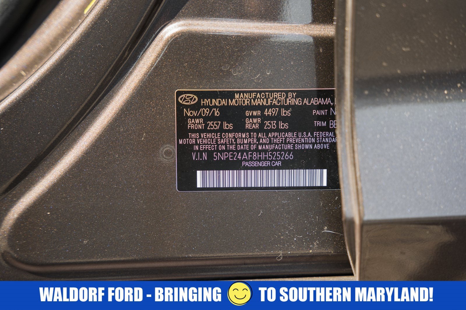 2017 Hyundai Sonata SE