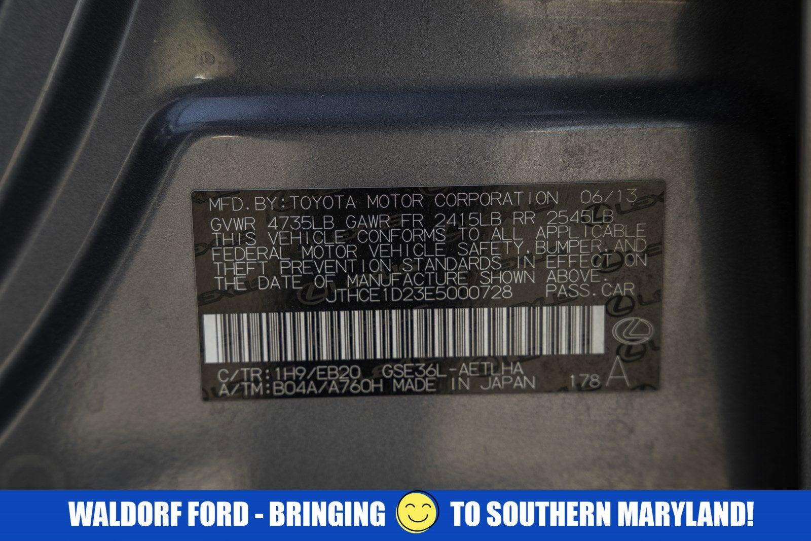 2014 Lexus IS 350 AWD