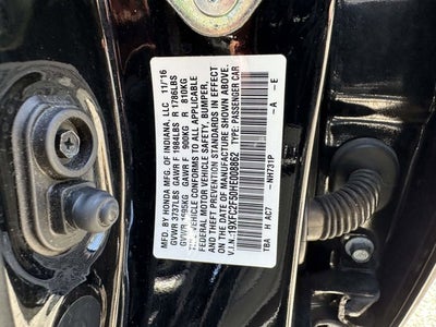 2017 Honda Civic Sedan LX