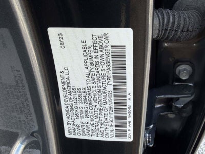 2023 Honda Accord Sedan LX