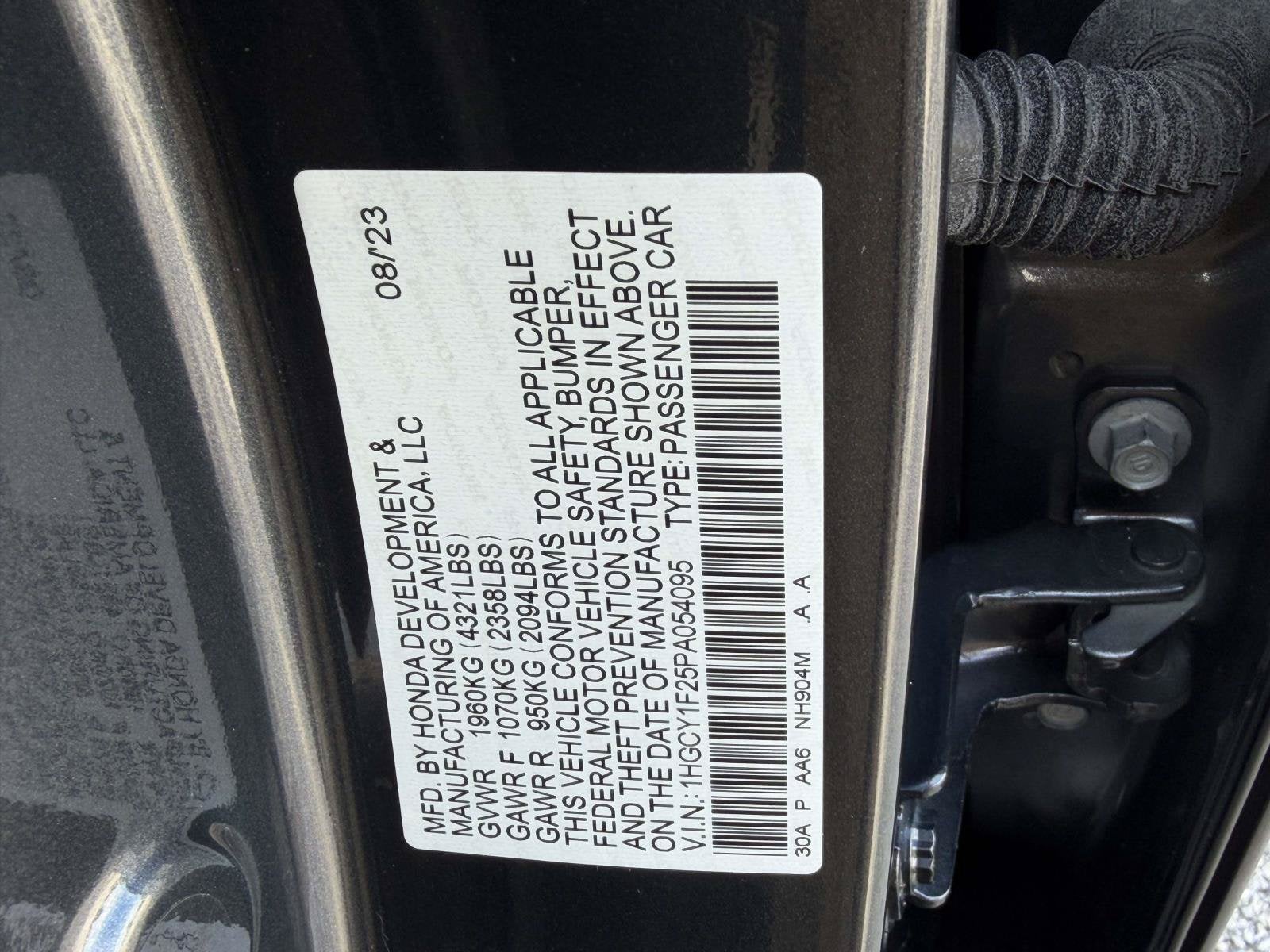 2023 Honda Accord Sedan LX