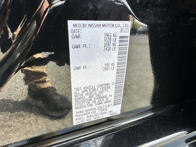 2025 Nissan Altima SV