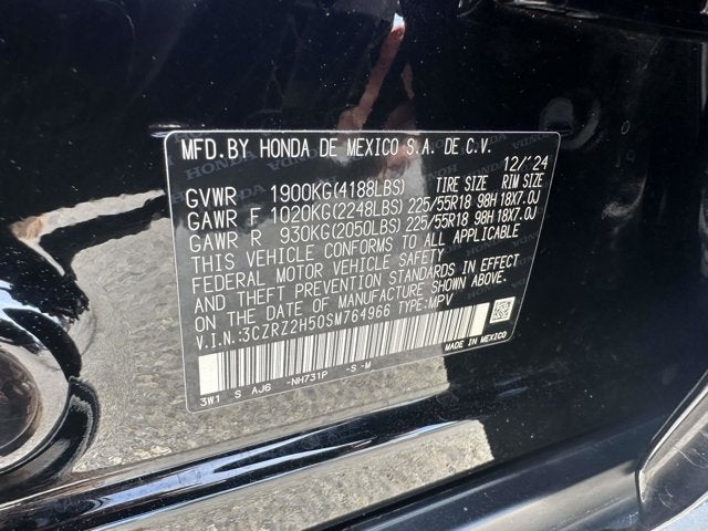 2025 Honda HR-V Sport