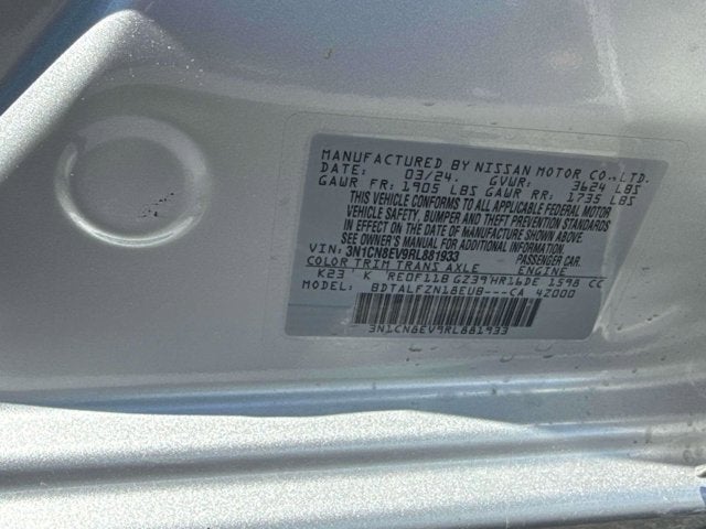 2024 Nissan Versa SV