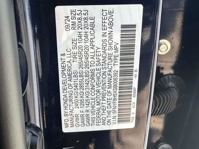 2025 Honda Passport EX-L