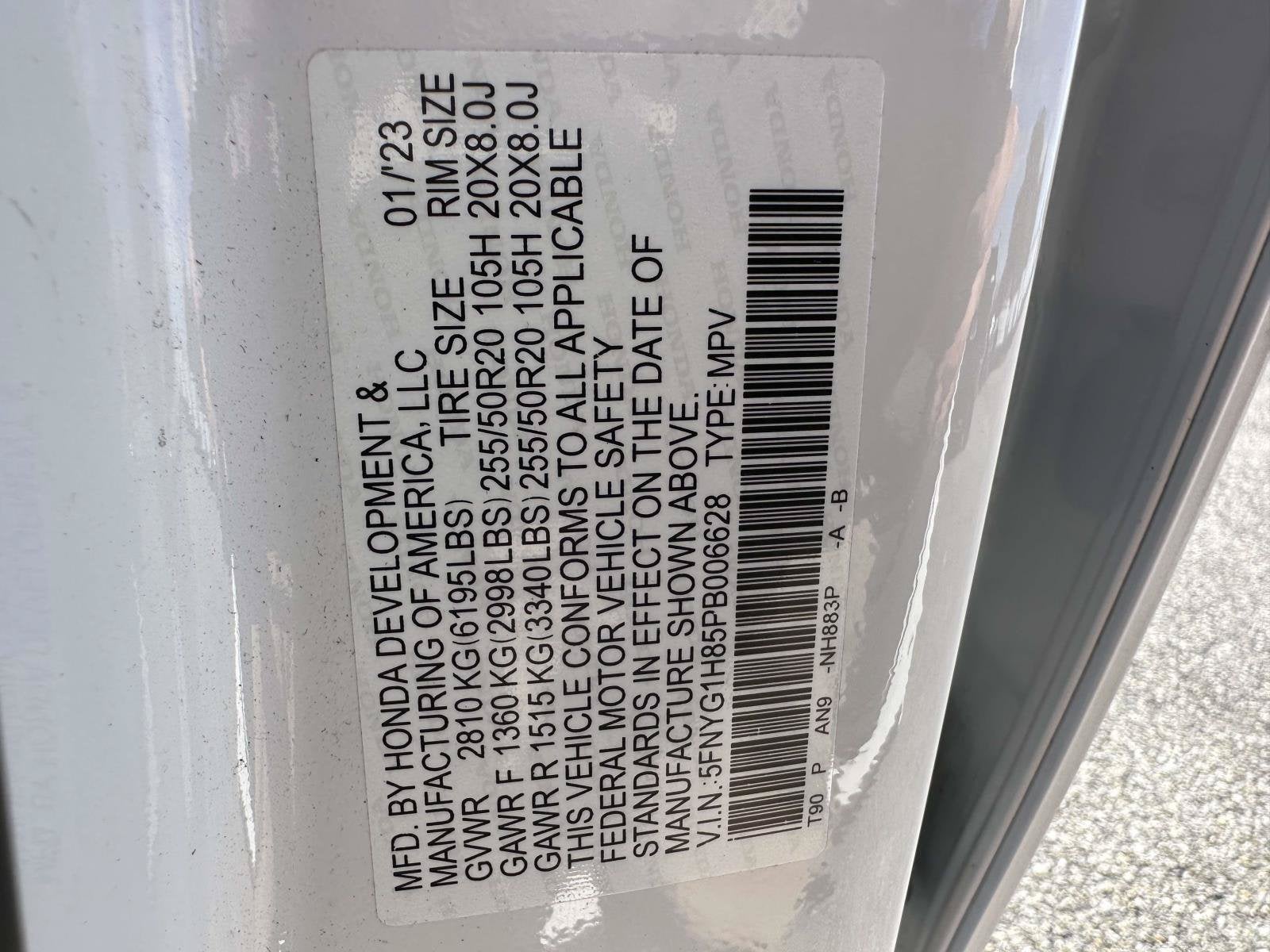 2023 Honda Pilot Elite