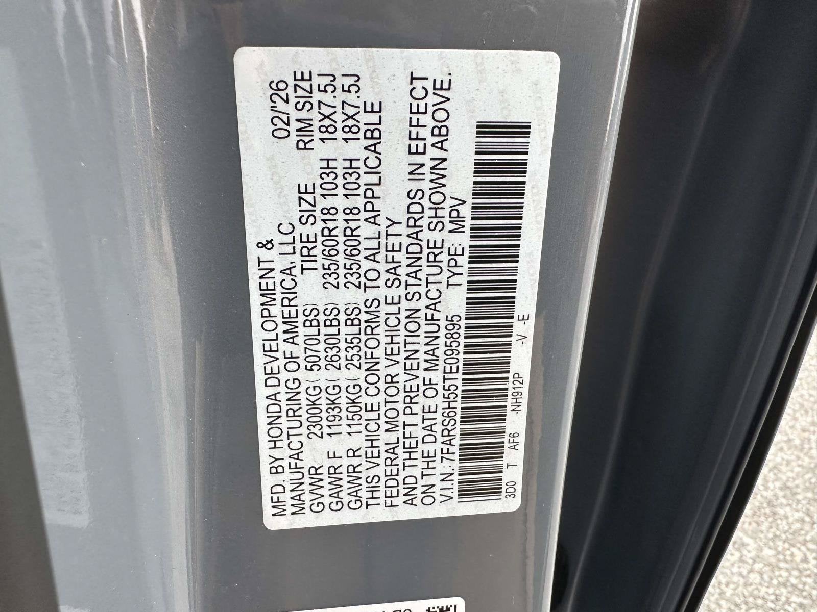 2026 Honda CR-V Hybrid Sport