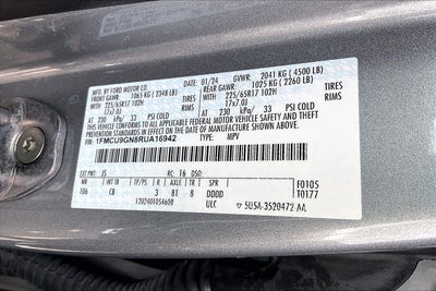 2024 Ford Escape Active