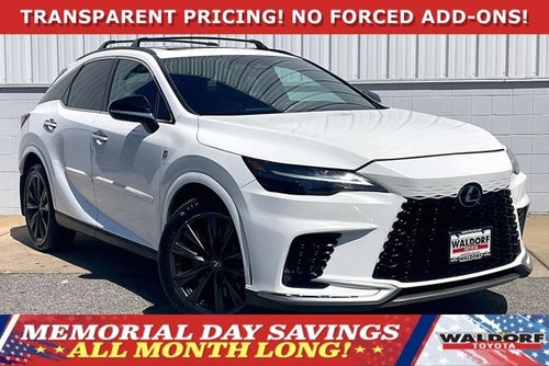 2023 Lexus RX RX 350 F SPORT Handling