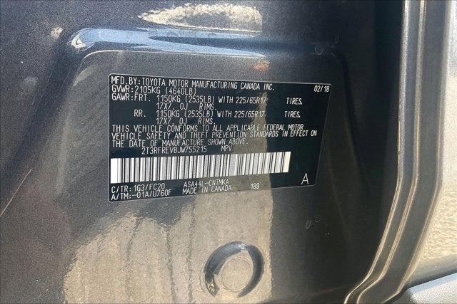 2018 Toyota RAV4 XLE