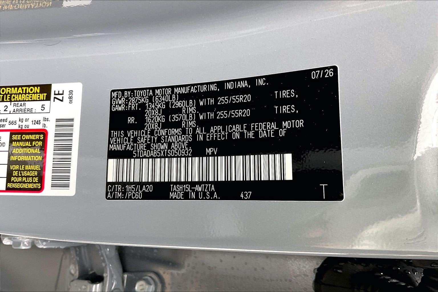 2026 Toyota Grand Highlander Hybrid Hybrid MAX Platinum